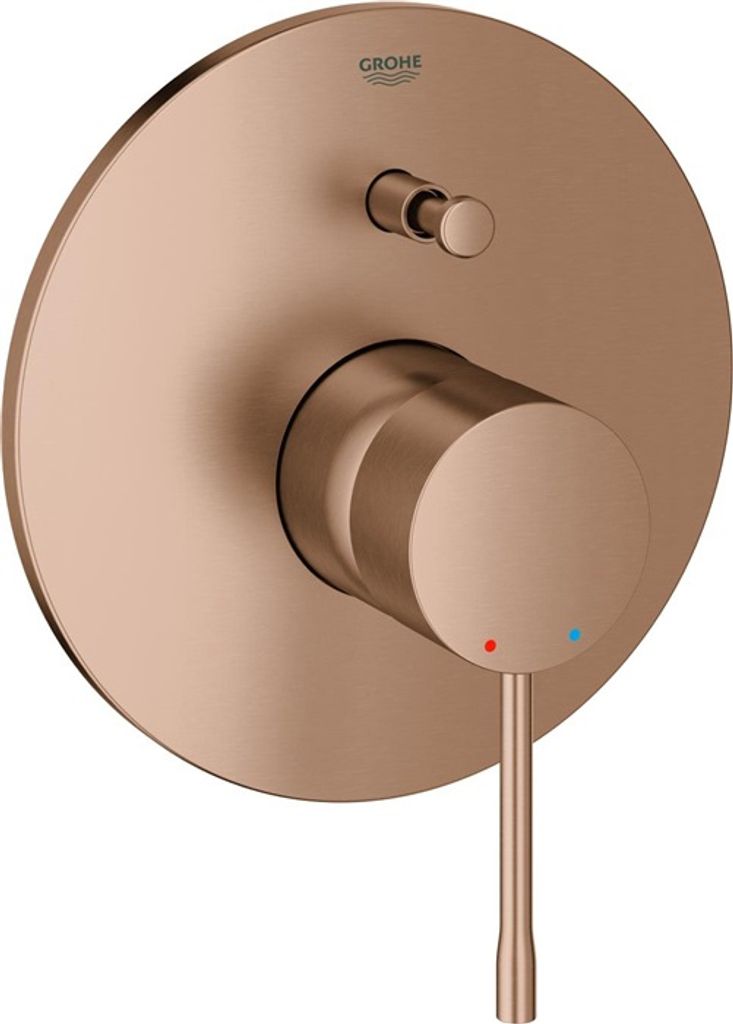 GROHE 19285DL1 EH-Wannenbatterie Essence 19285_1 FMS für Rapido E warm sunset gebürstet