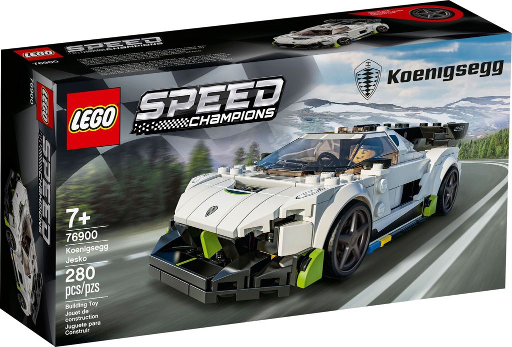LEGO Speed Champions Koenigsegg Jesko (76900); Bauset (280 Teile)