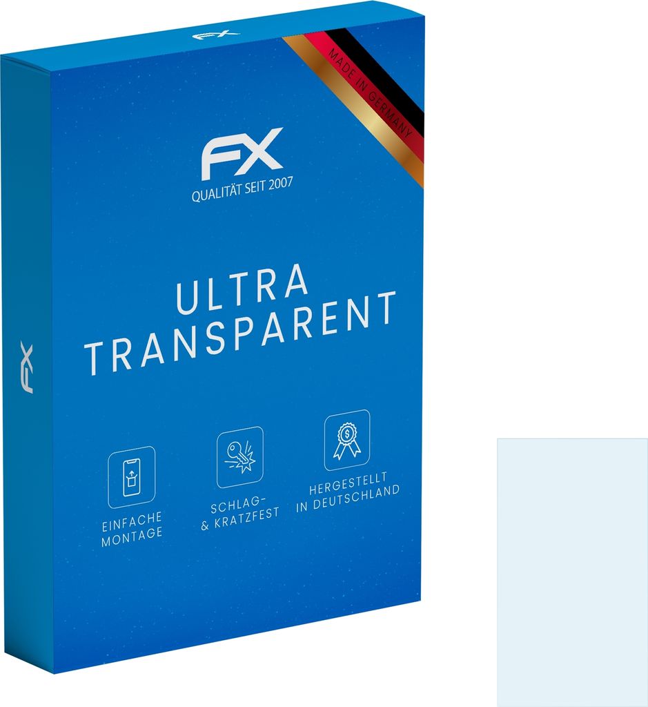atFoliX FX-Clear Schutzfolie kompatibel mit Standard-Display 18,4 Zoll wide (410 x 230mm) Displayschutzfolie