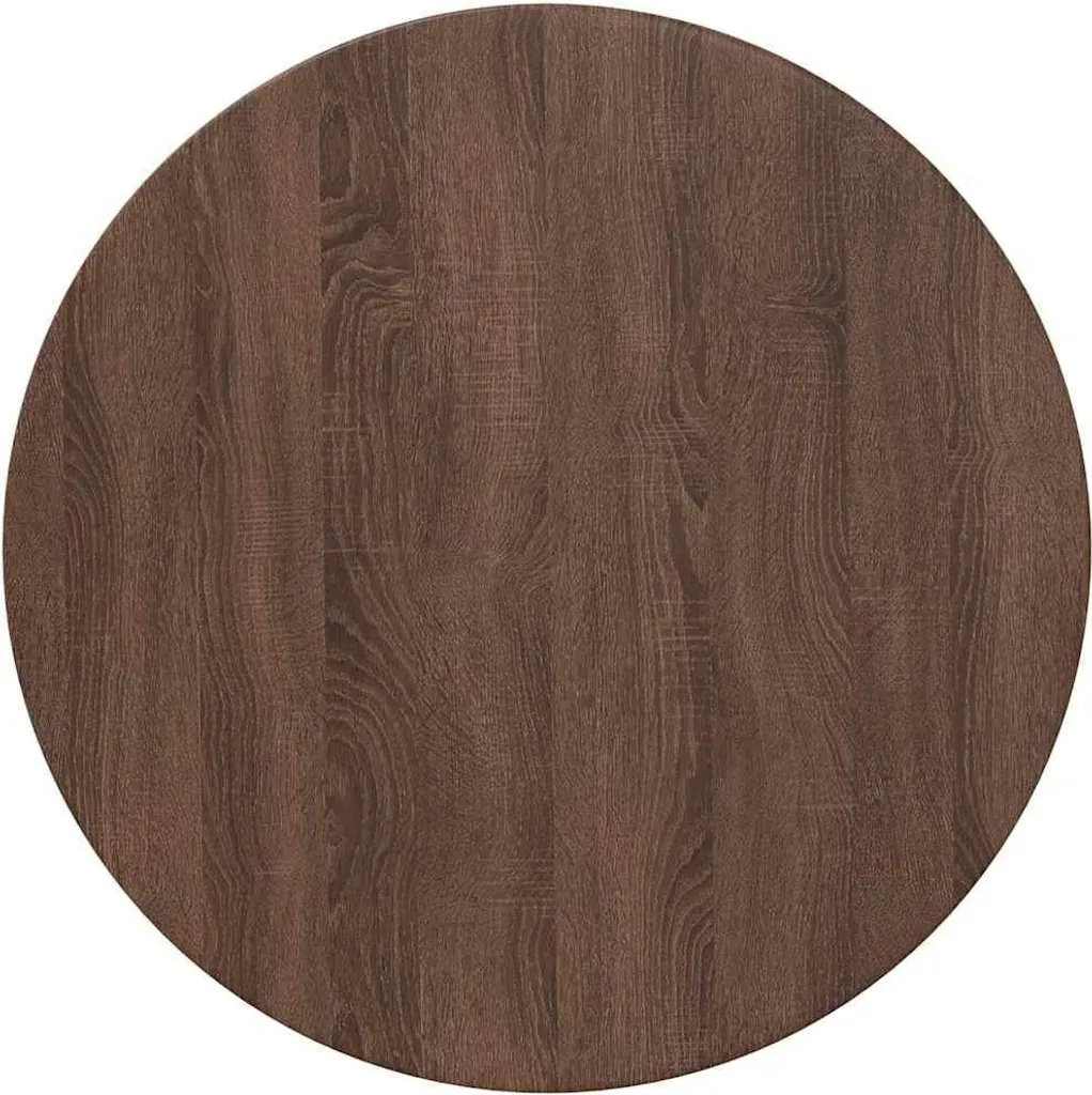 Piano Tavolo 70x70 Simil-Rovere Marrone | Ricambio Resistente per Bar e Casa