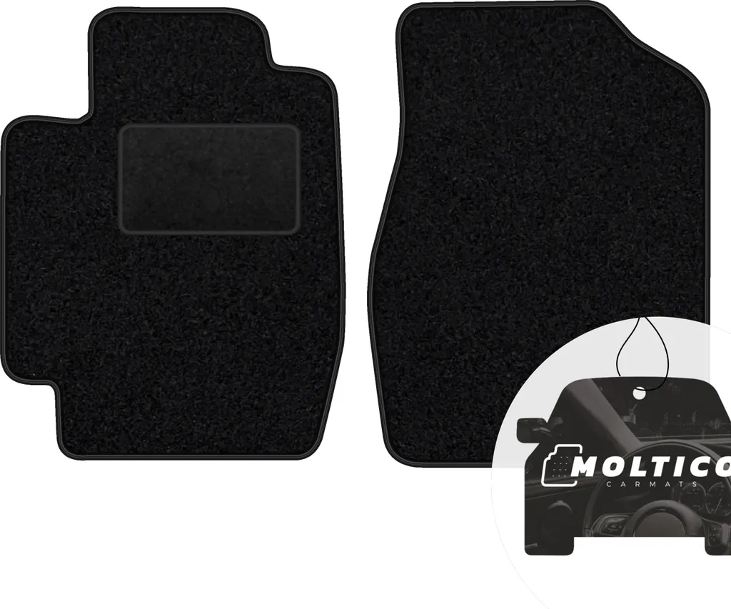 Tappetini Auto Su Misura Toyota Camry 01-05 - 2 Pezzi Velours Nero