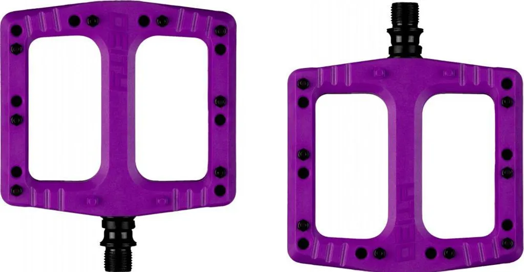 Pédales VTT Enduro Deity Deftrap Violettes - Confort et Contrôle Total