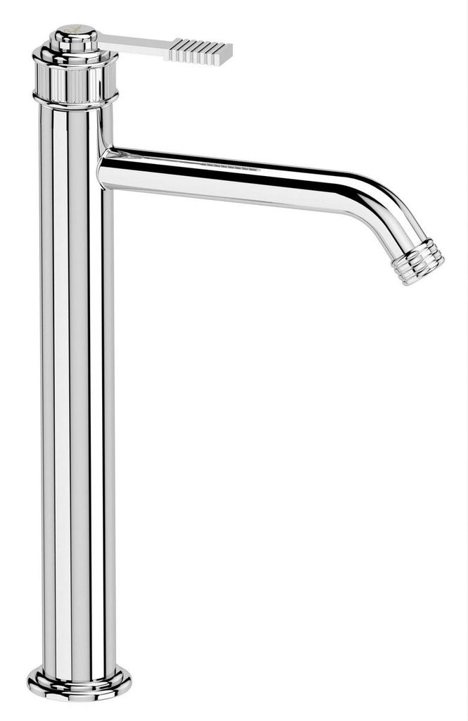 Sapho VERSI Waschbecken-Armatur, Hoch, verlängerter Gussauslauf, Chrom
