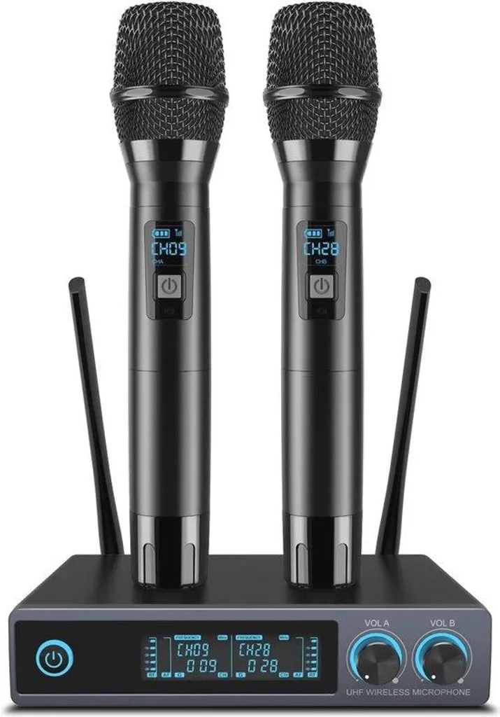 Microphone Karaoké sans fil longue portée 300m - Set Audio complet