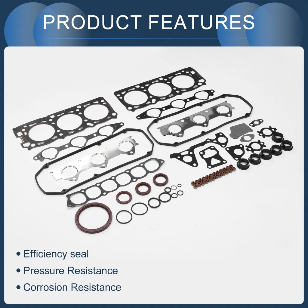 Kit Joint Culasse Métal 6G72 24V MD973444 - Mitsubishi V43W Noir