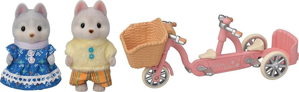 Sylvanian Families Tandem Spielset mit Figuren, Immagine del prodotto 