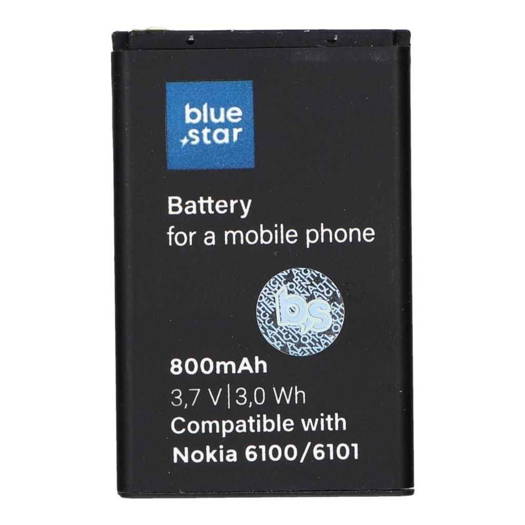 AKKU passend für Nokia 6101/6100/6300 800m/Ah Li-Ion BLUE STAR