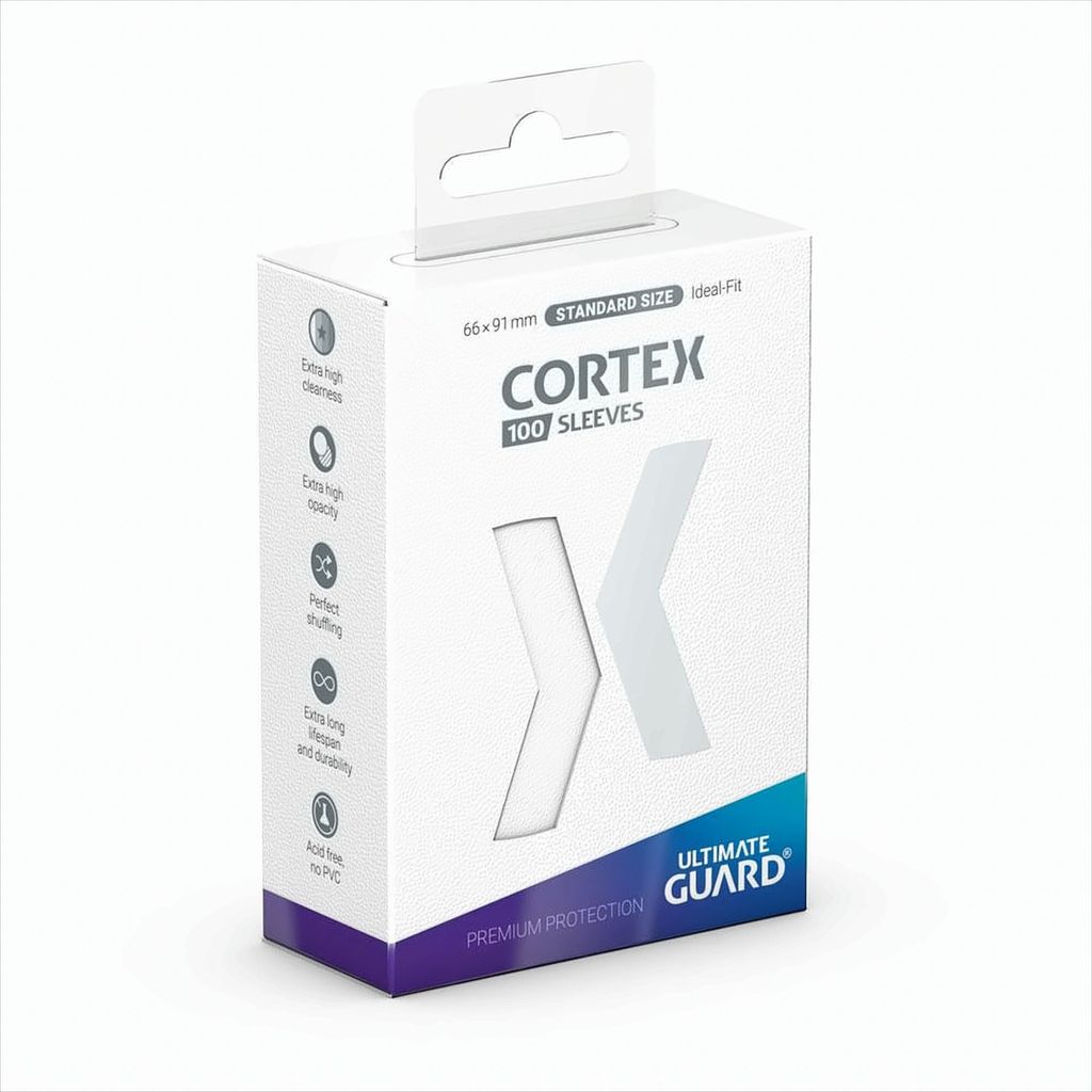 Ultimate Guard Cortex Sleeves Standardgröße Weiß (100)