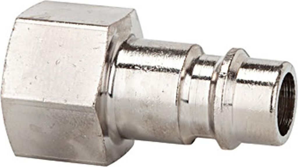 Riegler Nippel für Kupplungen NW 7,2 - NW 7,8, Messing vern., G 3/8 IG