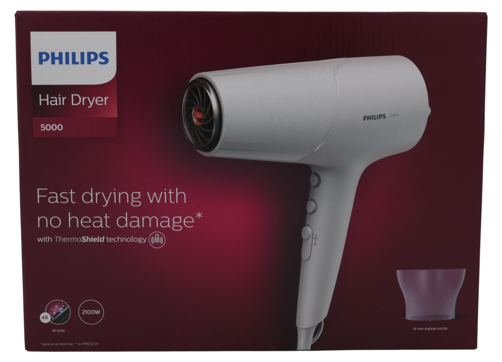 Philips BHD500/00 Series 5000 Sèche-cheveux blanc Image du produit 