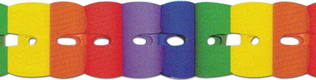 Regenbogen Partygirlande 3m für CSD & Sommerfest