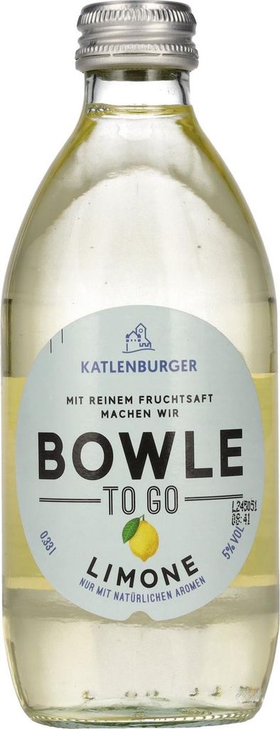 Katlenburger Bowle To Go Citron vert au pur jus de fruits Image du produit 
