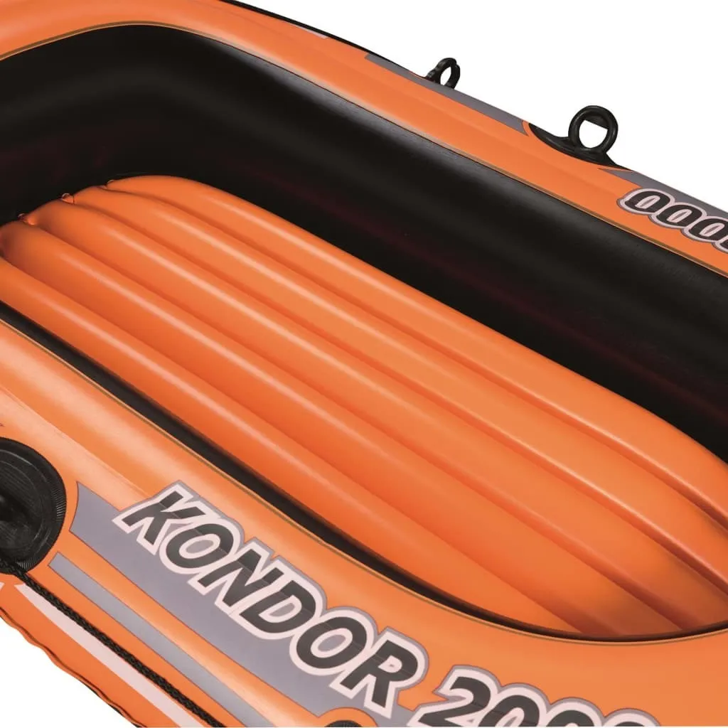 Bateau de plage pour lac et mer Bestway Hydro-Force Raft Set 61062 - 13