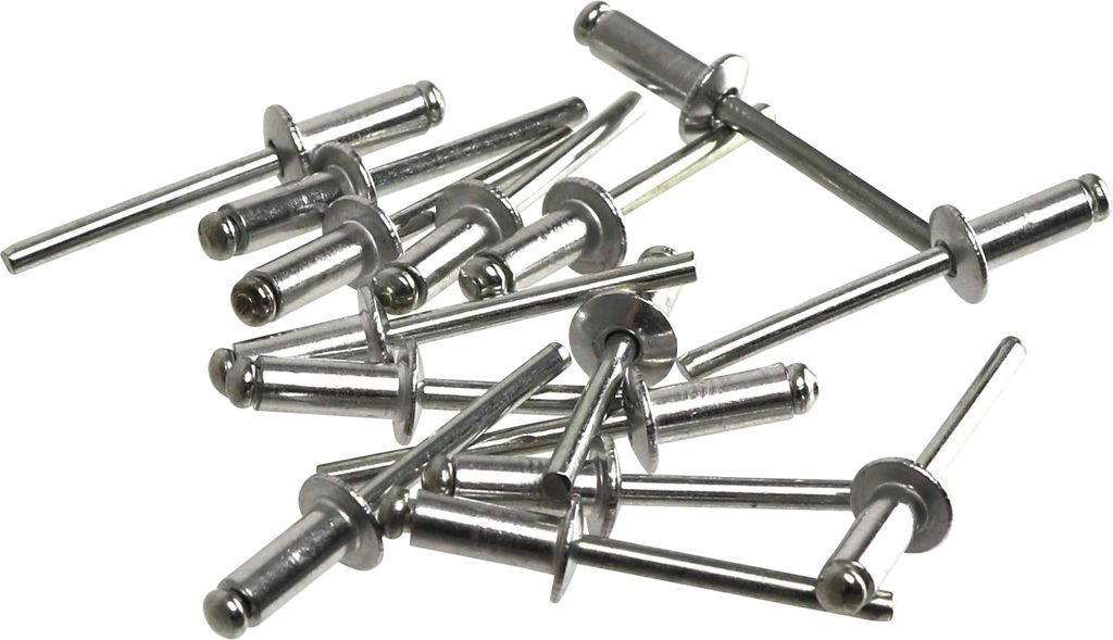 MASTERPROOF Alu-Blindnieten, 4,8 mm, 15 Stück