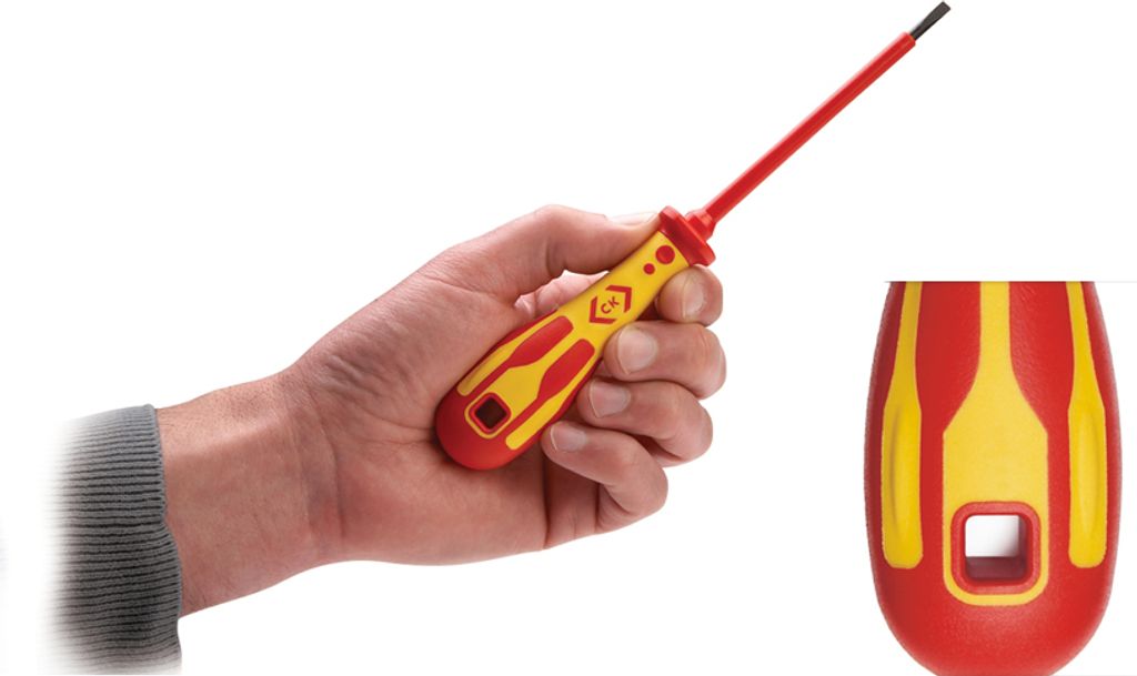 C.K Schraubendreher "DEXTRO VDE" Schlitz 3,5 x 100 mm