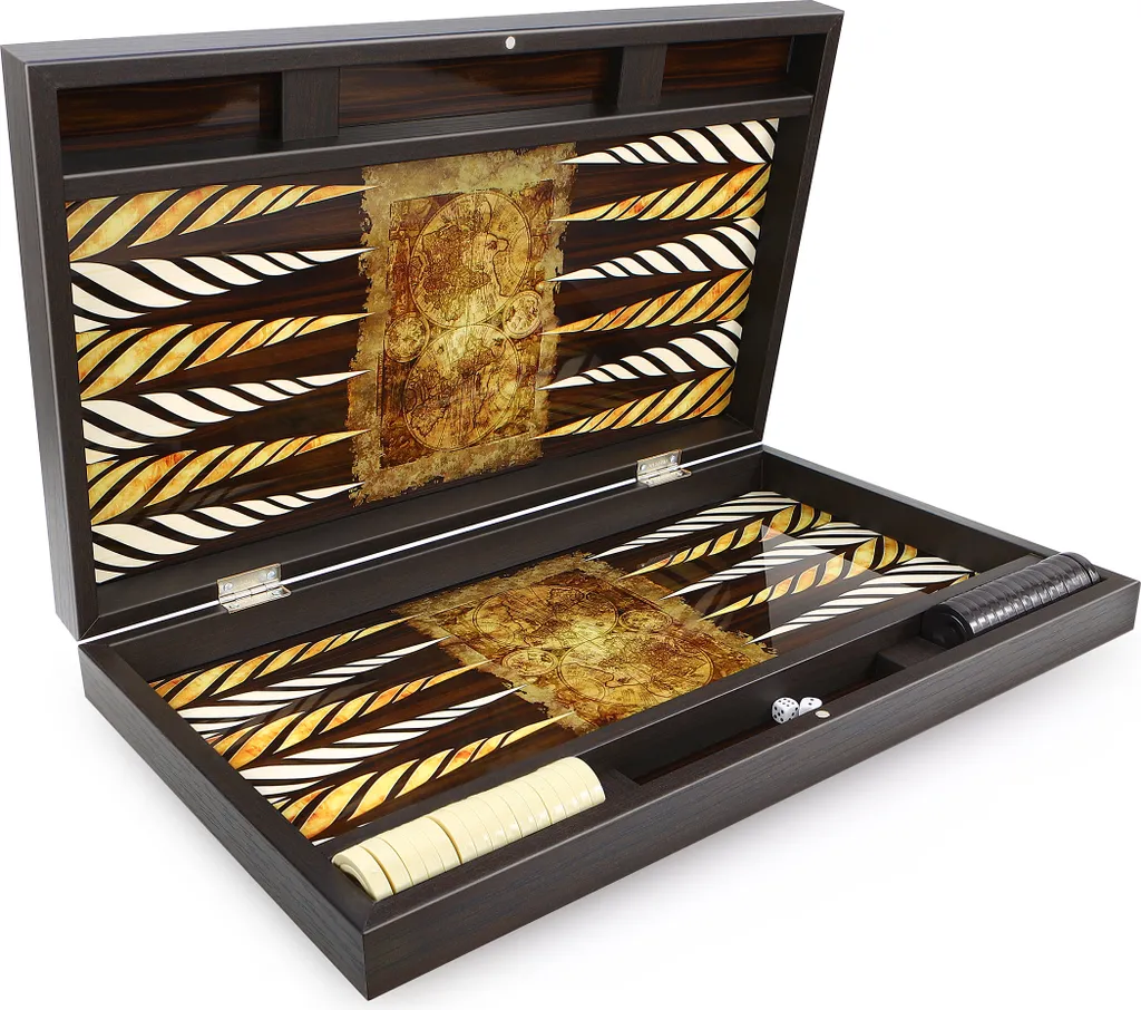 Jeu de Backgammon de salon XXL idéal pour animer vos soirées de jeux