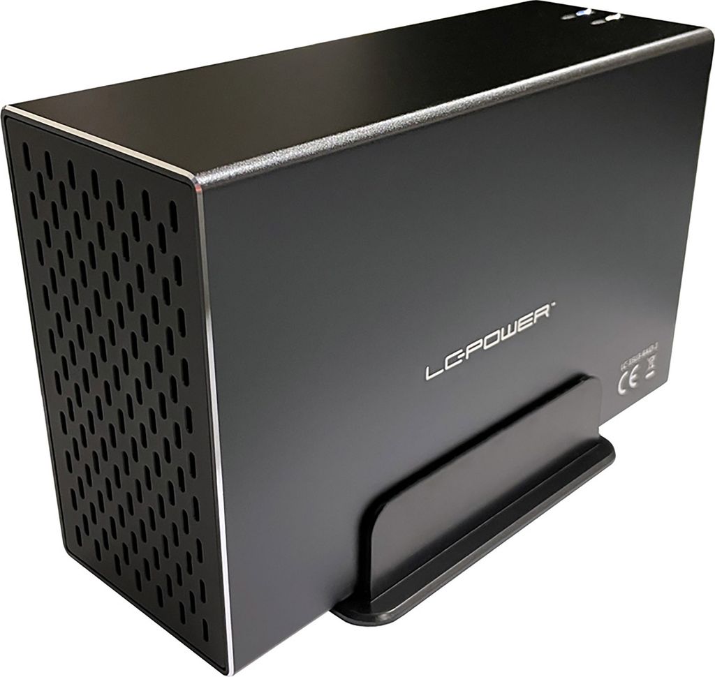LC-Power LC-35U3-RAID-2, externes 2-fach 3,5"-SATA-Festplattengehäuse mit RAID