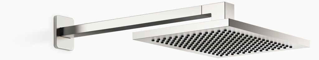 Dornbracht LULU Regenbrause mit Wandanbindung, Ausladung 450mm, flowReduce, 28784710-06