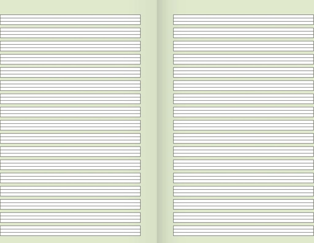 Schulheft A4 Lineatur 2 80 g/qm 16 Blatt Packung mit 25 Stück