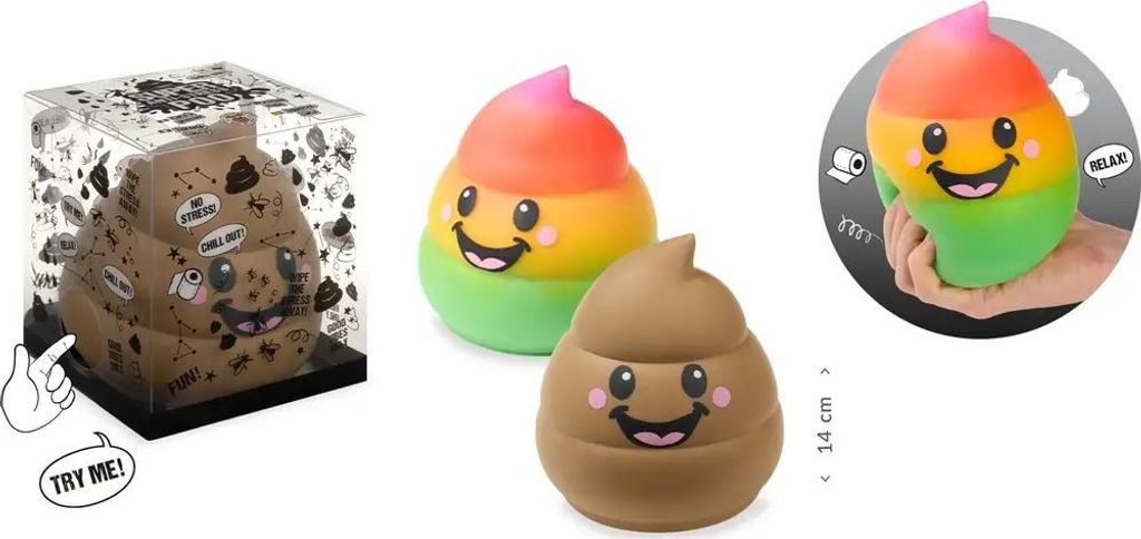 Trendhaus Handelsgesellschaft XXL Anti-Stress Poo, Image du produit 