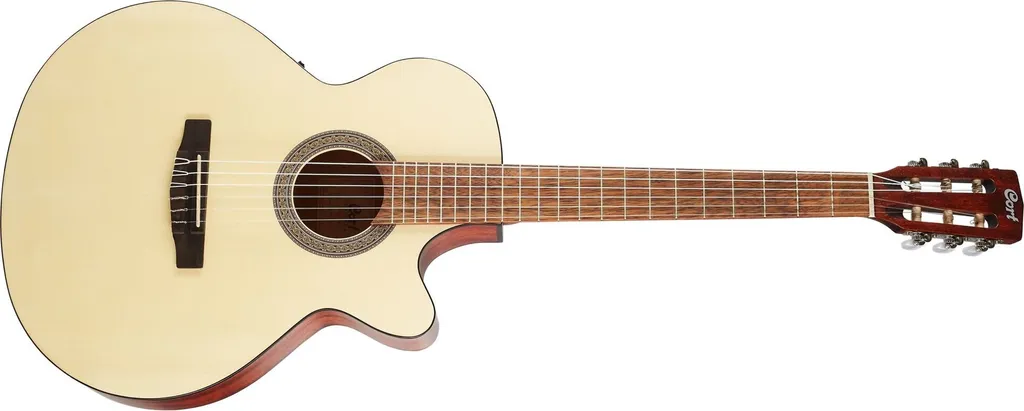 Cort CEC-1 Guitare Électro Classique Confortable pour Petites Mains