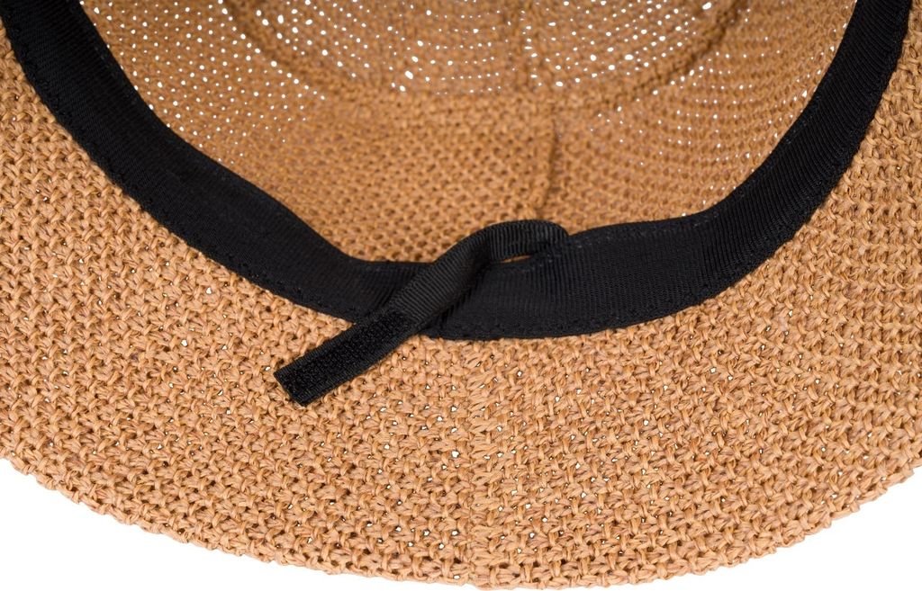 styleBREAKER Damen Sonnenhut aus Papierstroh faltbarer Produktbild 3
