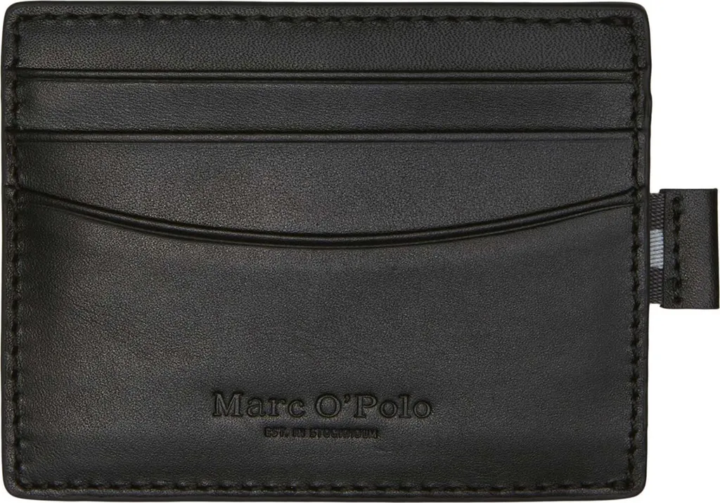 Porta Carte Marc O'Polo Tien - Pelle Nera Resistente e Slim per Tutti