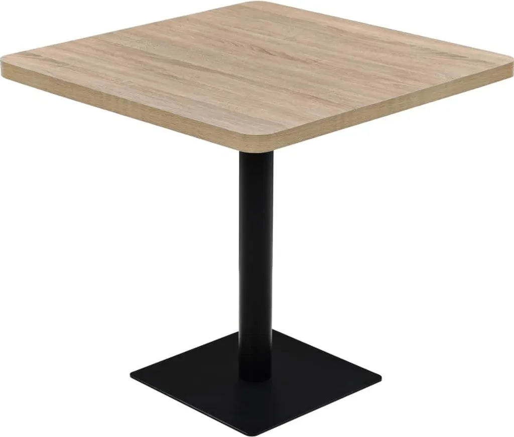 Occasione! Tavolo Bistrot 80x80 Rovere vidaXL - Prezzo Imbattibile