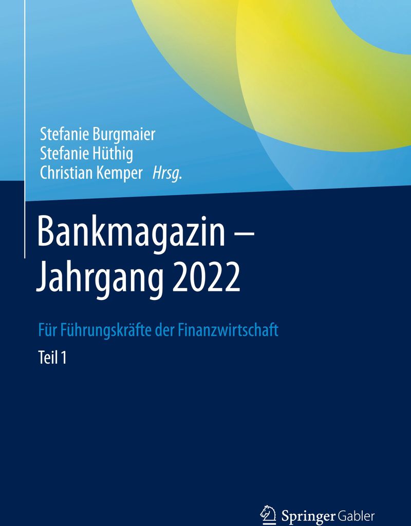 Bankmagazin - Jahrgang 2022 -- Teil 1