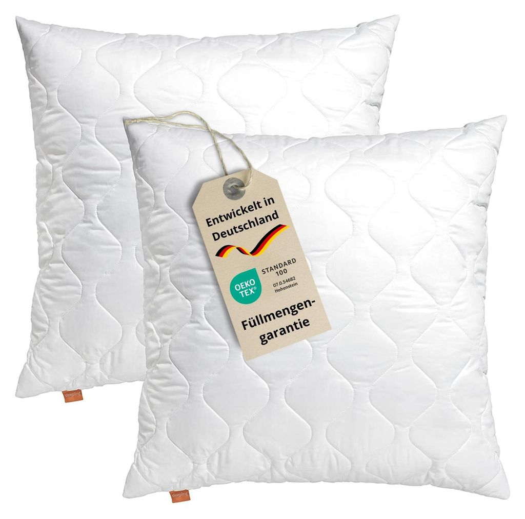 sleepling 2er Set Kissen 40x40 cm, Sofakissen, Produktbild 