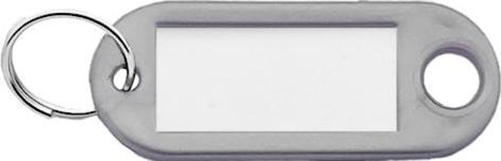 Štítky na klíče CombiCraft Silver 55 x 22 mm - 100 kusů Obrázek produktu 