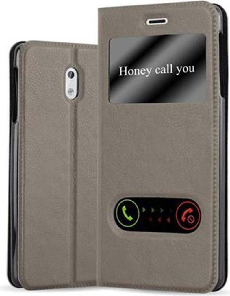 Cadorabo Schutzhülle für Nokia 3 2017 Hülle in Braun Handyhülle Book Case Cover Etui