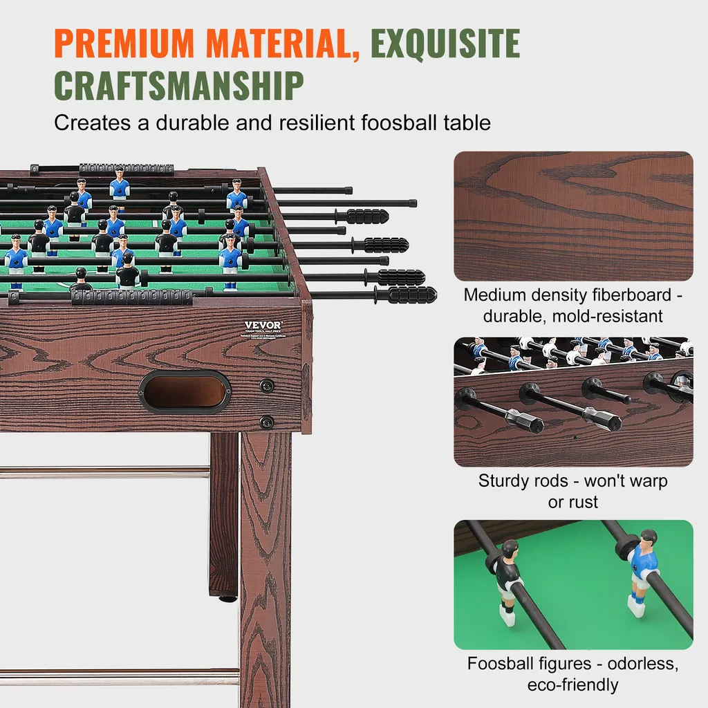 Table de baby-foot stable et robuste pour éviter les vibrations - 2