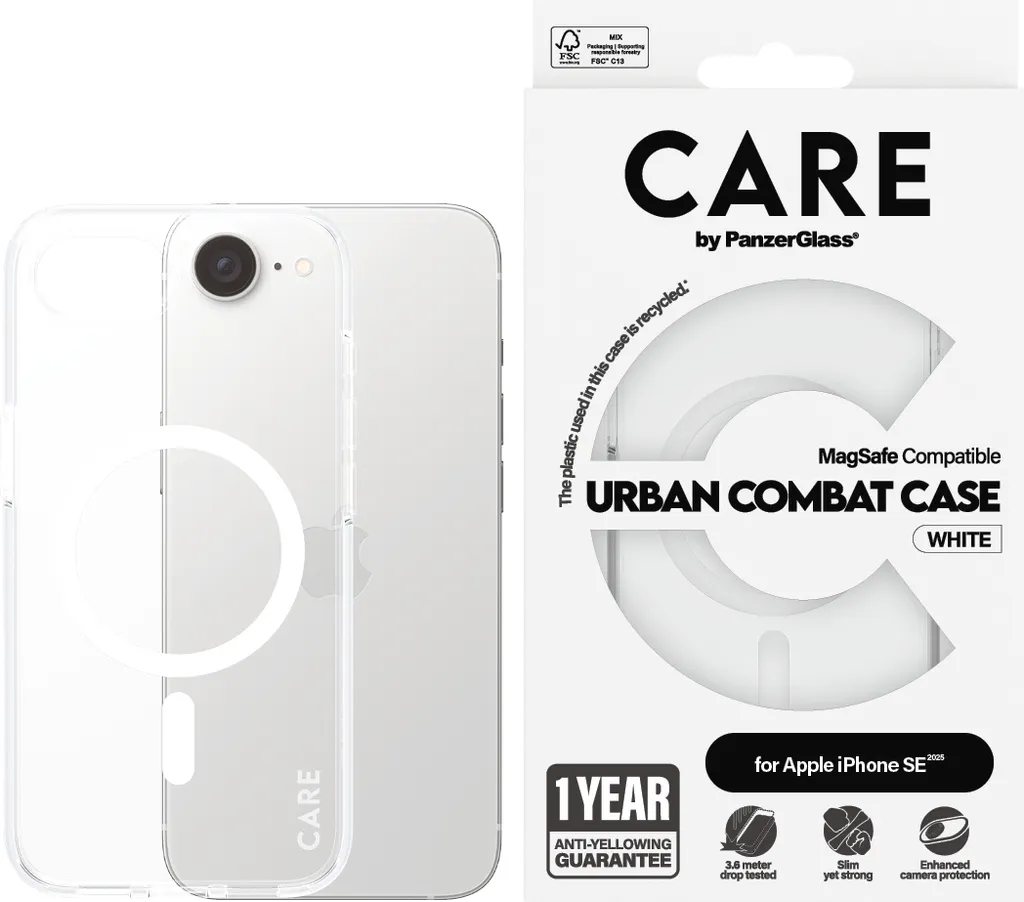 Custodia iPhone 16E Anti-Urto Panzerglass Urban Combat MagSafe