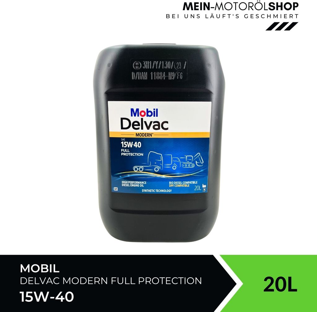 Mobil Delvac Modern 15W-40 Full Protection 20 Liter