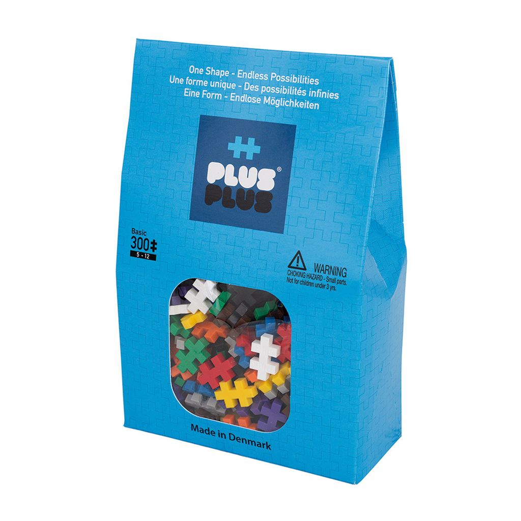 Plus-Plus 300 Blocchi di costruzione creativi Immagine del prodotto 
