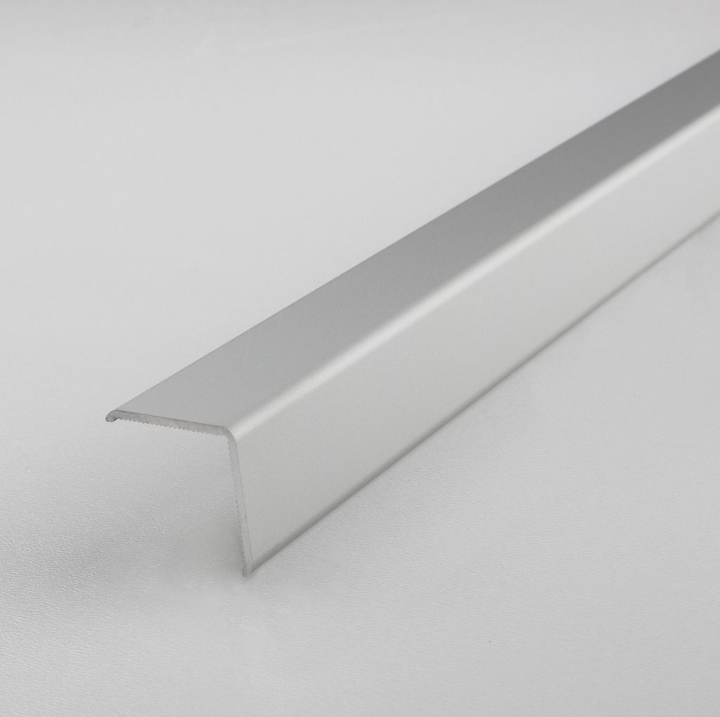 PROVISTON | Winkelprofil Aluminium | 20 x 20 x 1000 mm | Silber | Montageprofil