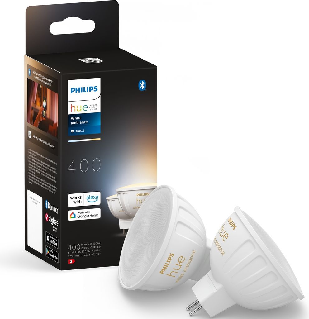 Philips by Signify Philips Hue White ambience MR16 – smart Image du produit 