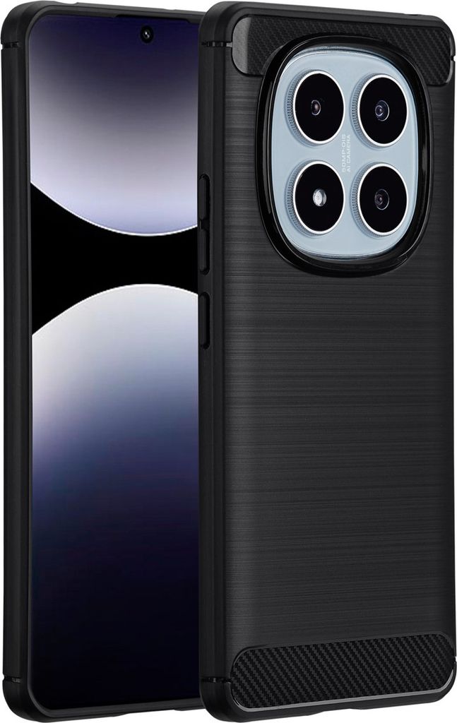 imoshion Brushed Back Cover Xiaomi Redmi Note 14 Pro (4G) - Schwarz