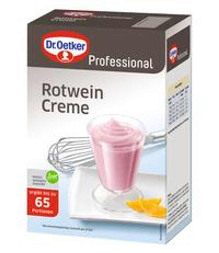 Dr.Oetker Rotweincreme ohne Kochen Produktbild 
