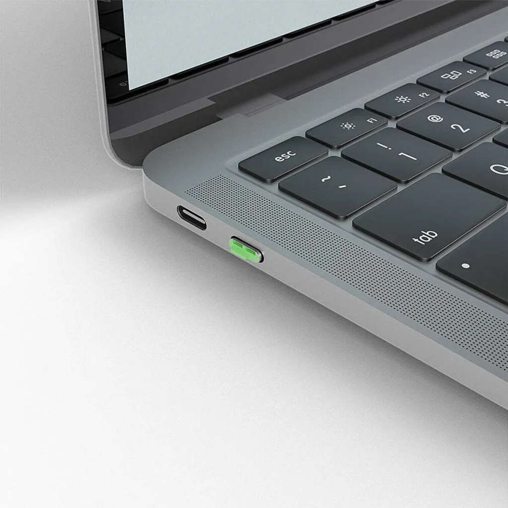 Lindy Bloqueurs de Port USB Type C Verts - Pack de 10 Sans Clé 40432