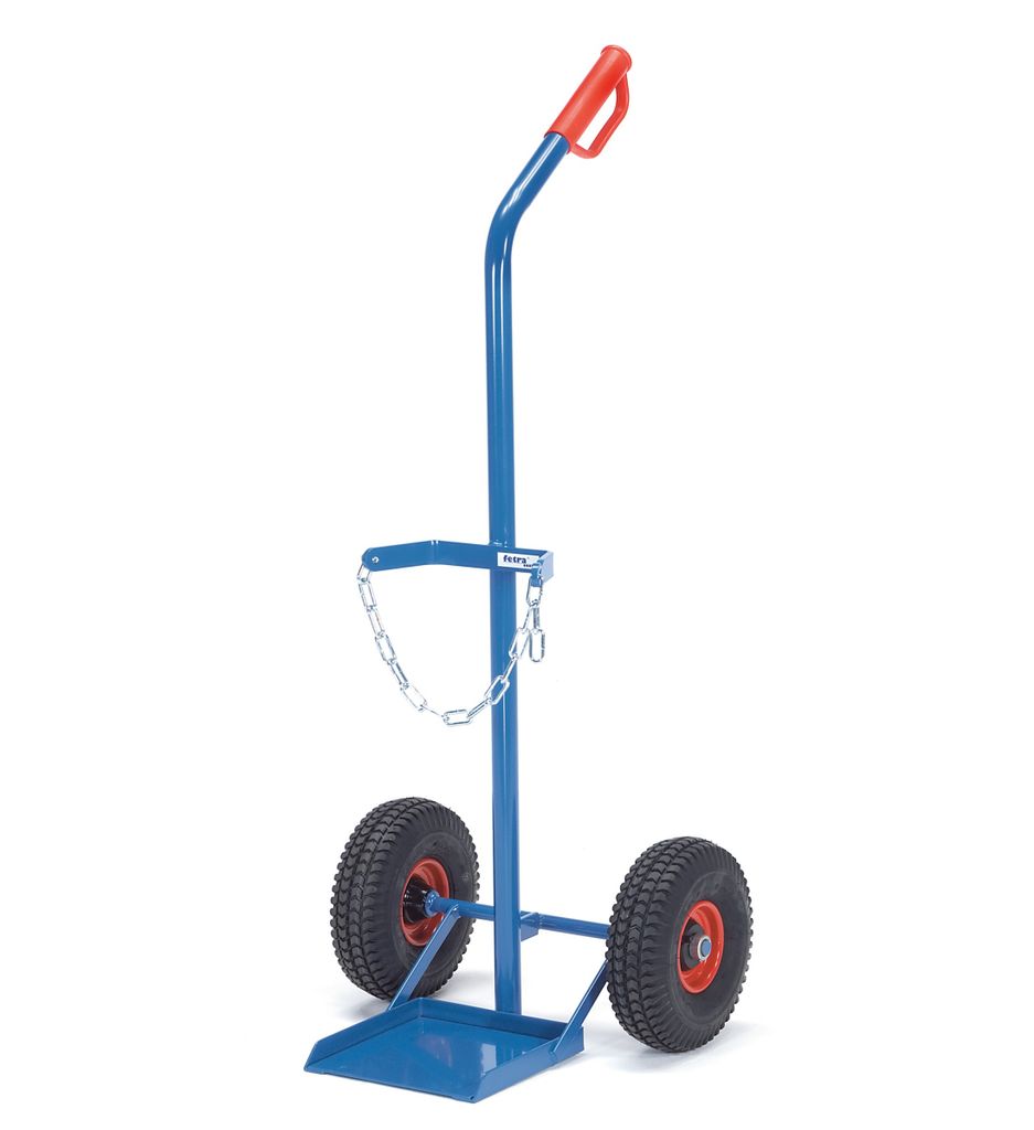 Stahlflaschenkarre für 1 Stahlflasche 20, 40 oder 50 Liter Inhalt, Ø 204-229 mm , 1 St.