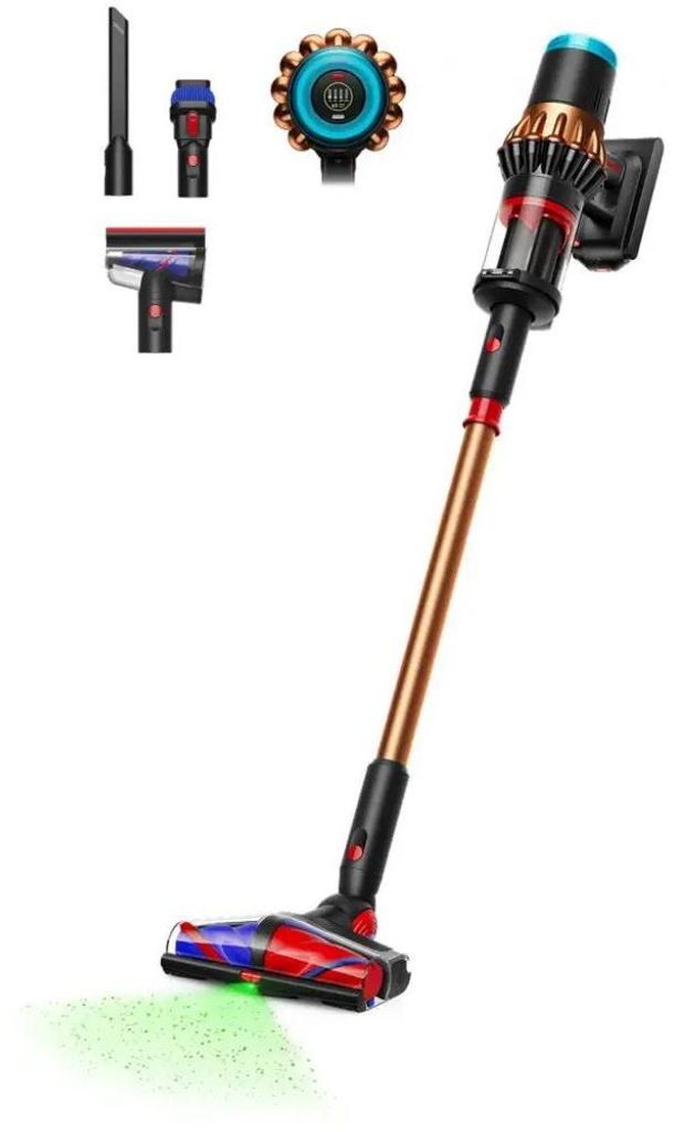 Dyson V8 Cyclone, Tyčový vysavač 2 v 1, Bezsáčkové, Černá, Obrázek produktu 