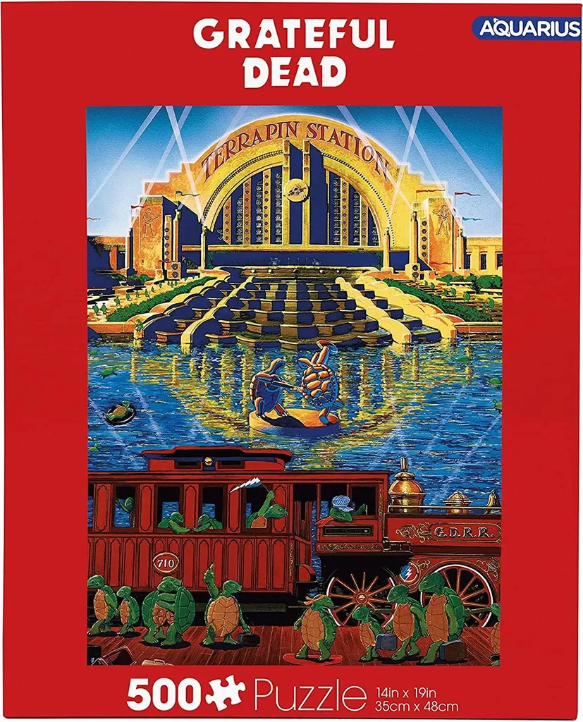 Puzzle Musique Retro 500 Pièces - Jeu de Patience Grateful Dead Rock