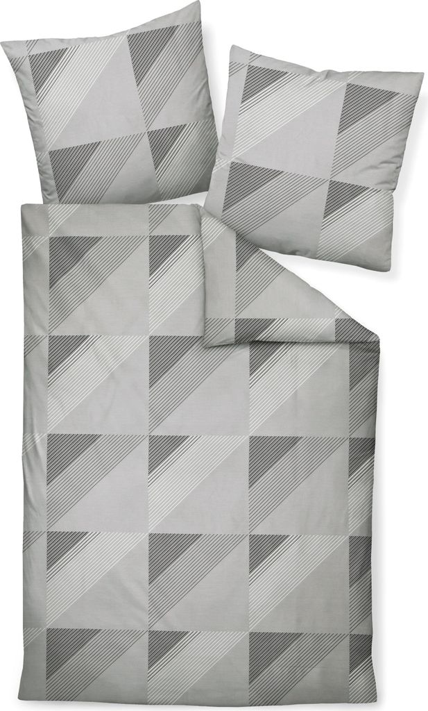 Janine Mako-Satin linge de lit 135x200,80x80 2 pièces J. D. Image du produit 