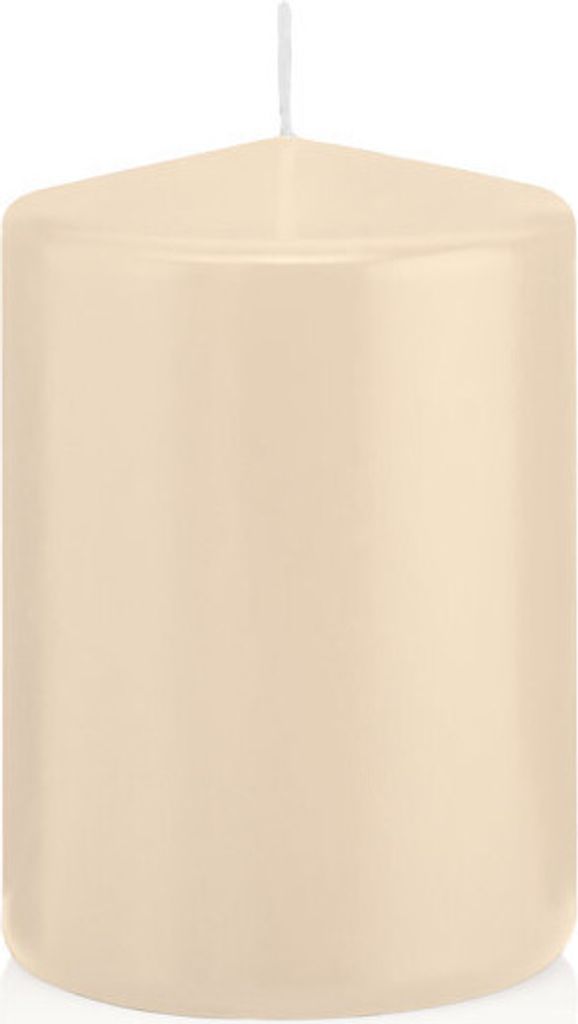 Stumpenkerzen Creme 100 x Ø 68 mm, 12 Stück Produktbild 