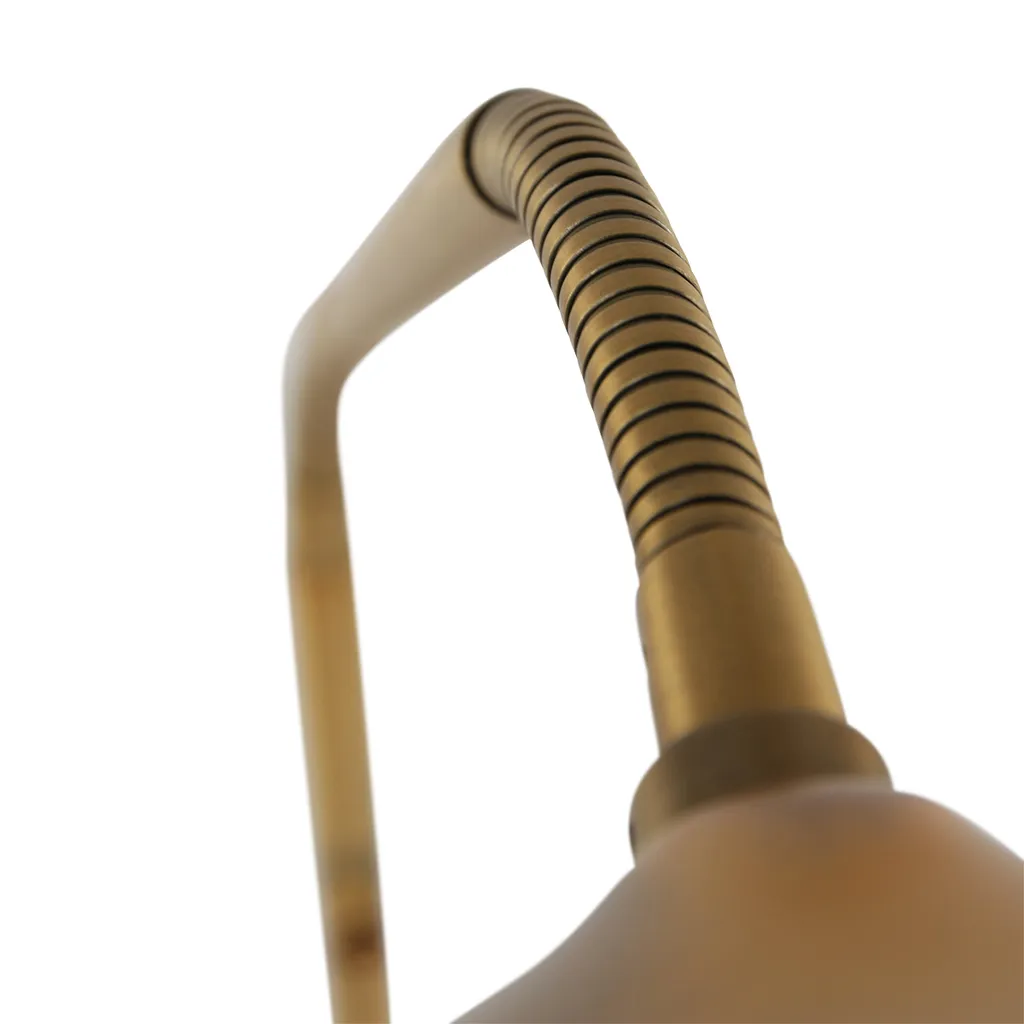 Mexlite - lampada da terra - Biron - bronzo - vetro metallo - lampada di design - LED - 7501BR - 7