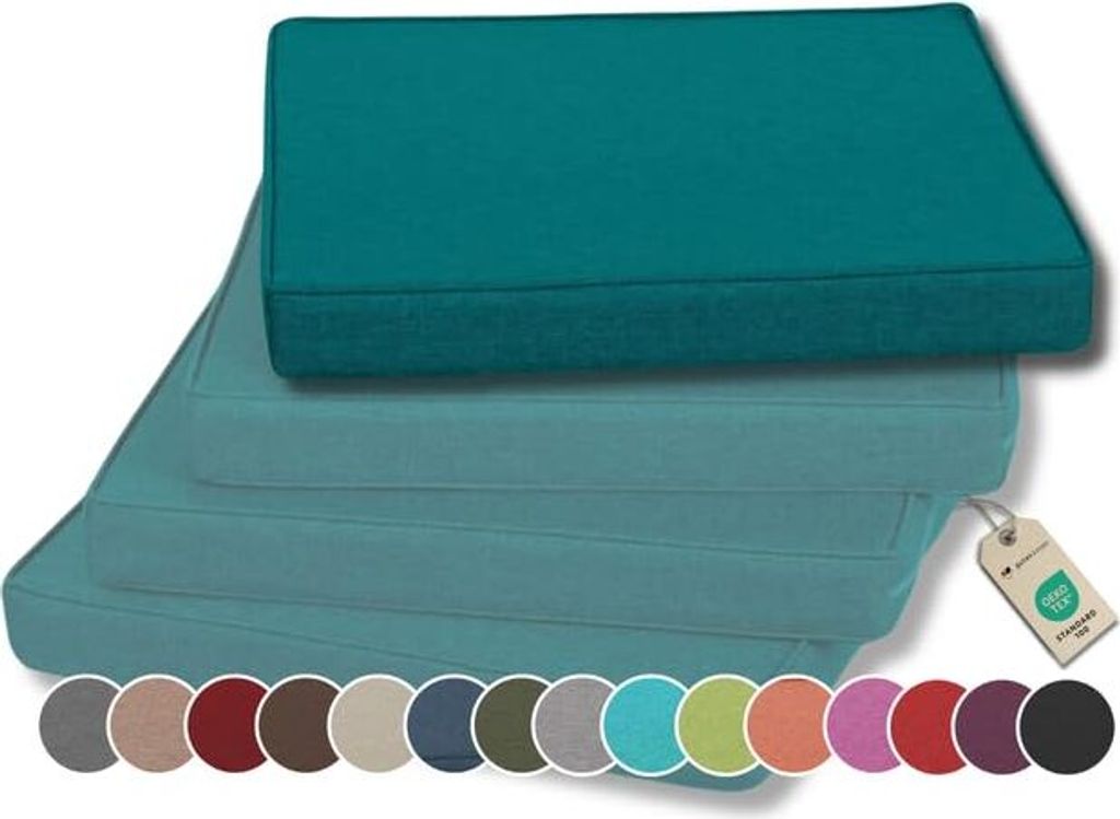 Stuhlkissen - Polsterauflage Auflage für Stühle FK5 (40x40, Produktbild 