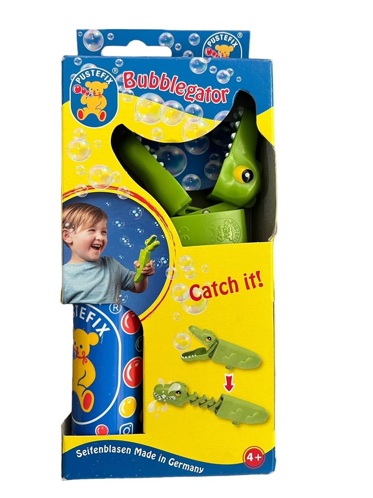Pustefix Bubblegator Catch it, 70ml Flüssigkeit, Aligator Produktbild 