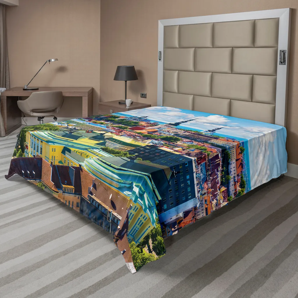 Lenzuolo Regalo Tallinn Estonia 266x260 cm - Abakuhaus Originale